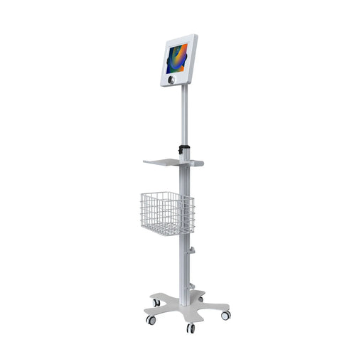Medical Floor Stand with Digital Password Combination Security Enclosure for iPad 10th Gen, iPad 10.2-inch (7th, 8th, 9th Gen) & More CTA DIGITAL