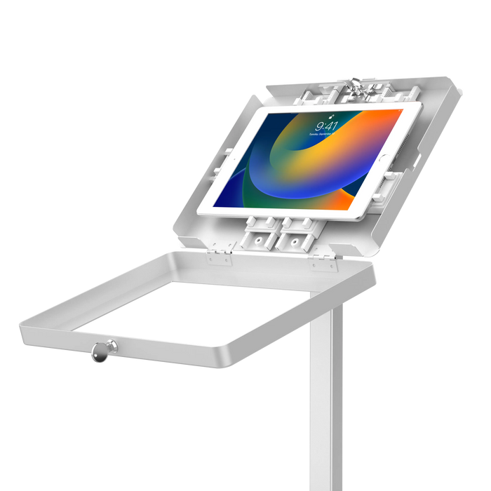 Medical Mobile Floor Stand with Small Paragon Enclosure CTA
