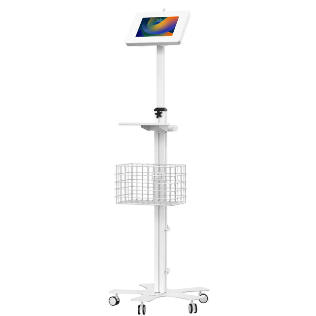 Medical Mobile Floor Stand with Small Enclosure