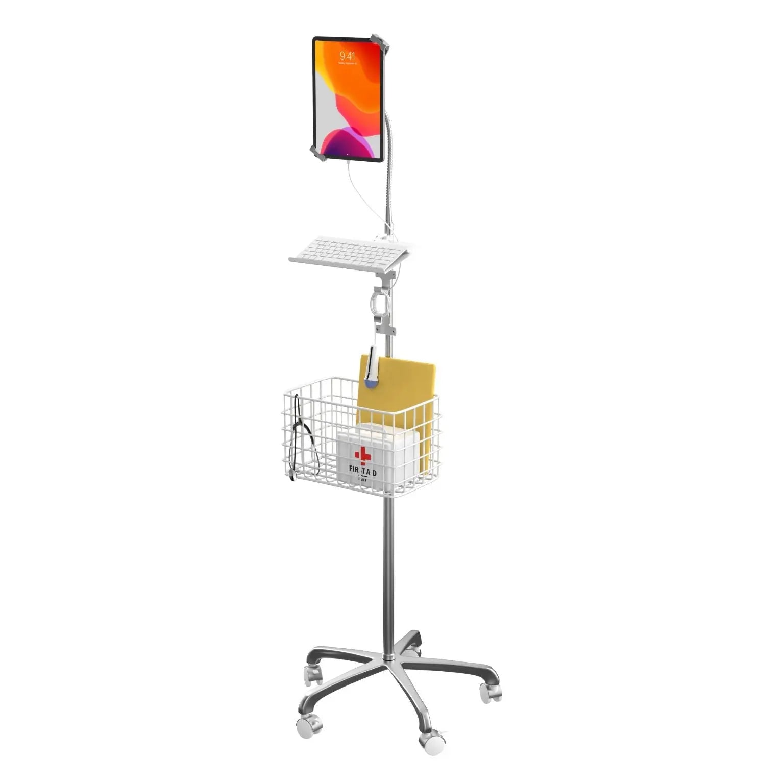 Metal Utility Hook Add-On for CTA Digital Floor Stands