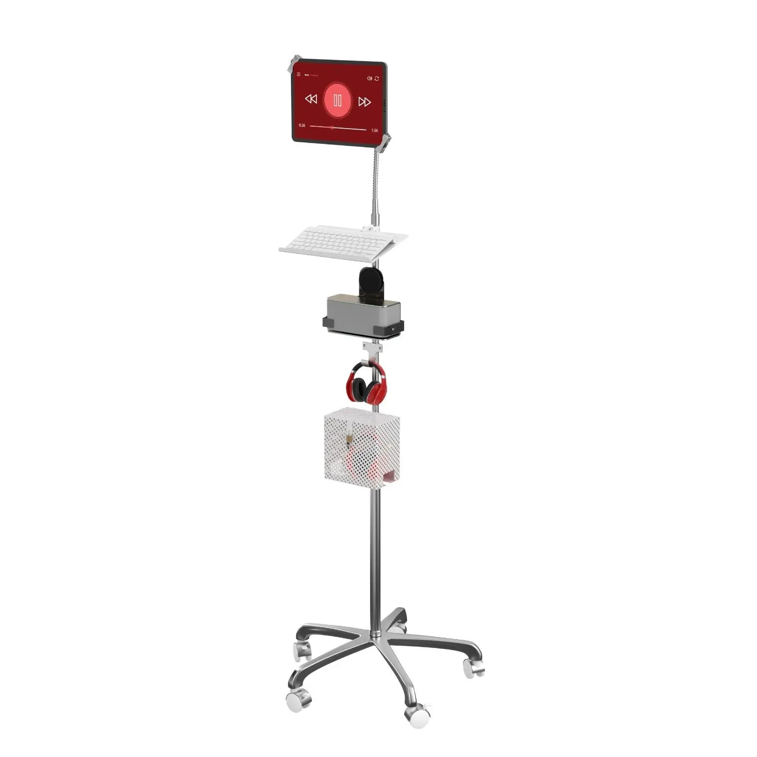 Metal Utility Hook Add-On for CTA Digital Floor Stands