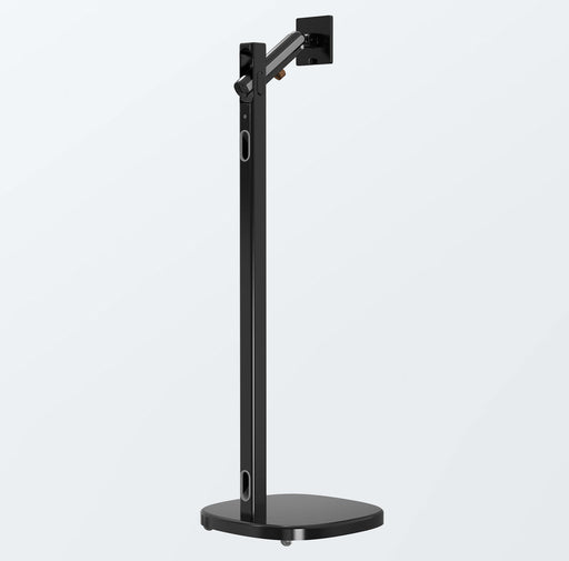 Mobile Rolling Spring Adjustable Floor Stand for Displays up to 22 lbs CTA DIGITAL