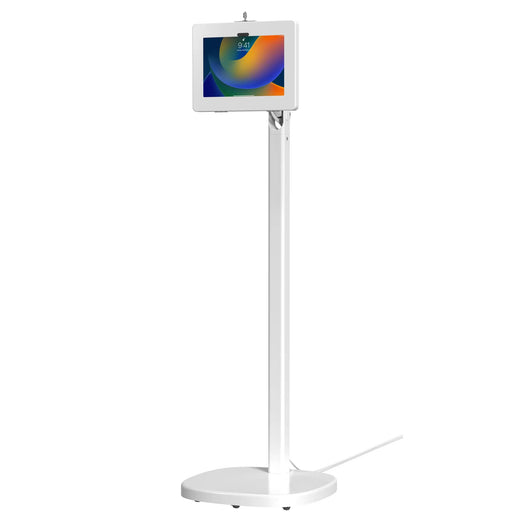 Mobile Rolling Spring Adjustable Floor Stand with Universal Security Enclosure CTA DIGITAL