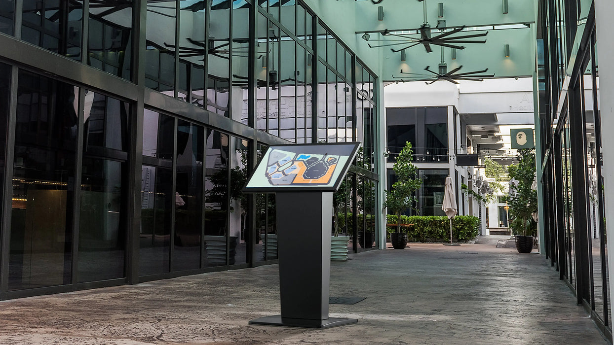 Outdoor Weather Proof Directional Kiosk CTA DIGITAL