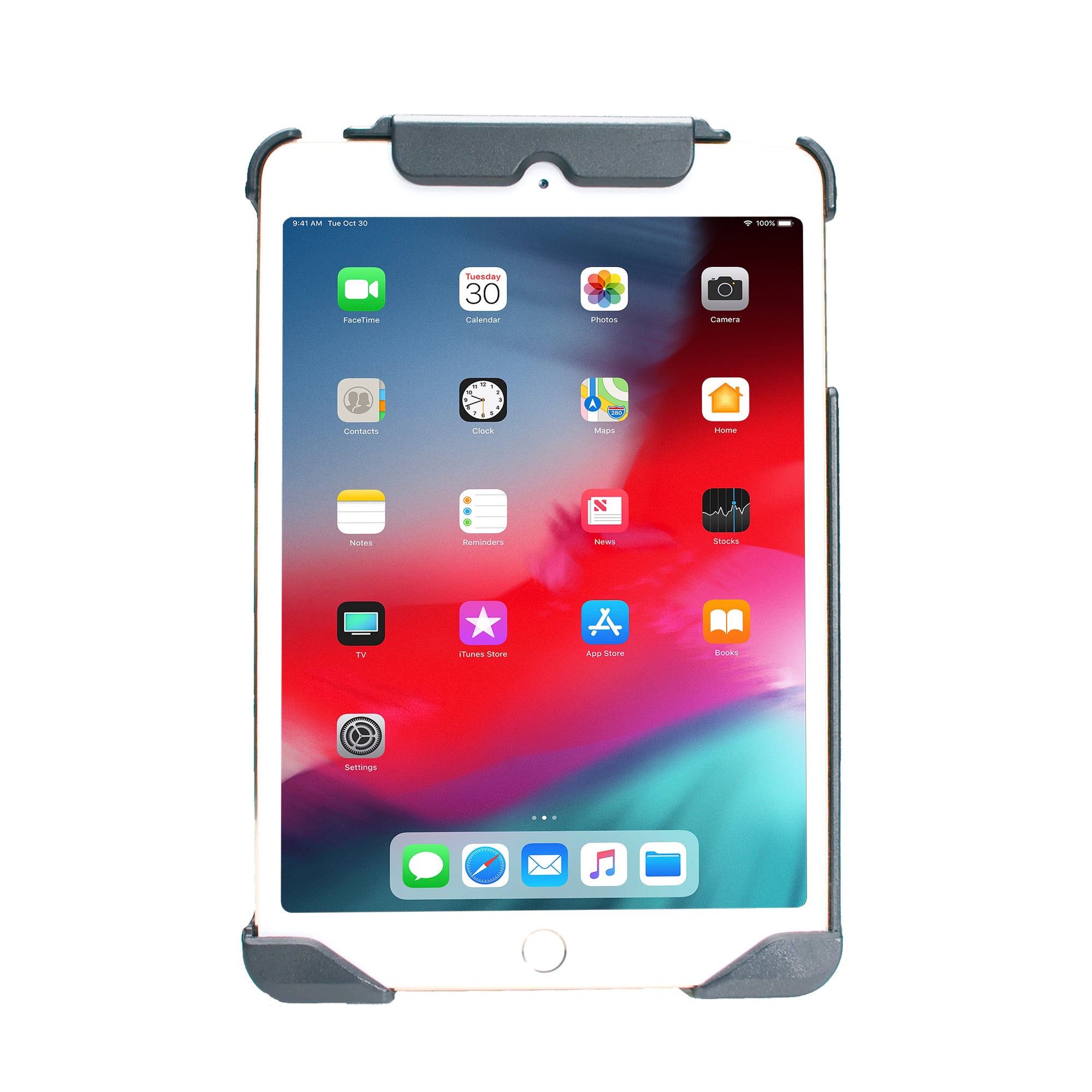 Anti-Theft Case with Built-in Grip Stand for iPad mini (Gen. 1-5)