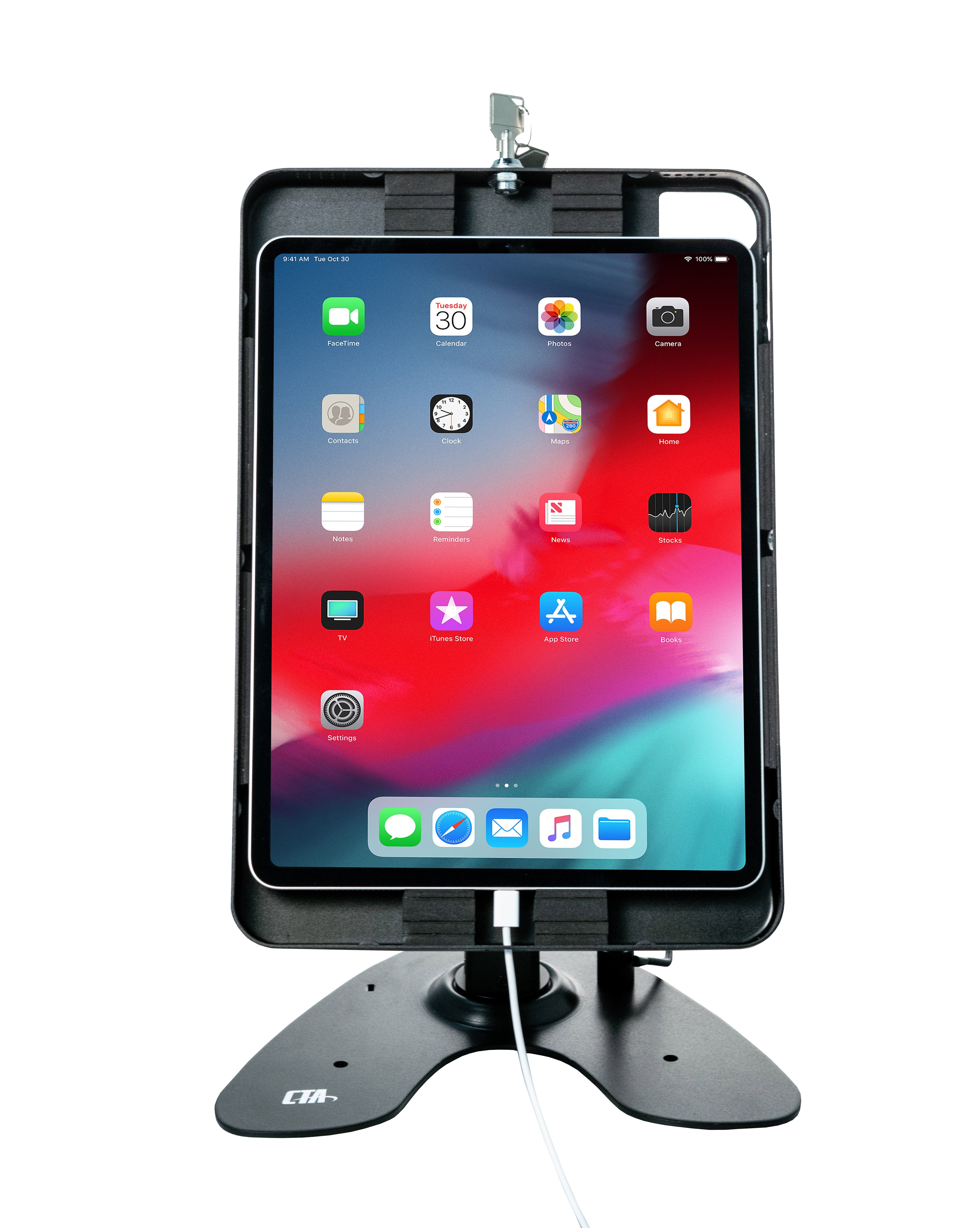 Dual Security Kiosk Stand for 12.9-inch iPad Pro Gen 3, 4 & 5