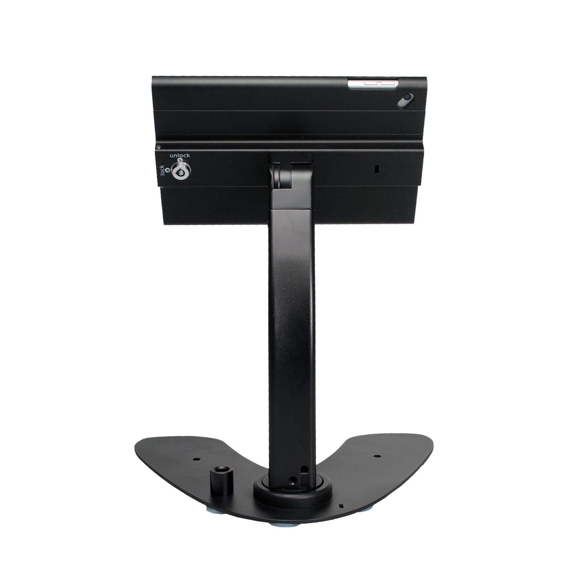 Dual Security Kiosk Stand with Locking Case and Cable for iPad mini Gen. 1-5