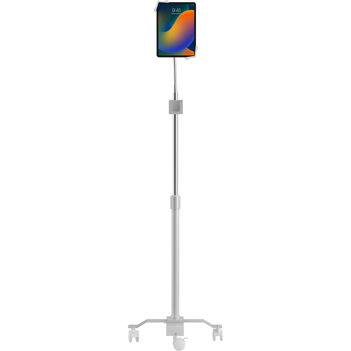 Compact Gooseneck Floor Stand for 7-13 Inch Tablets, including iPad 10.2-inch (7th/ 8th/ 9th Generation)
