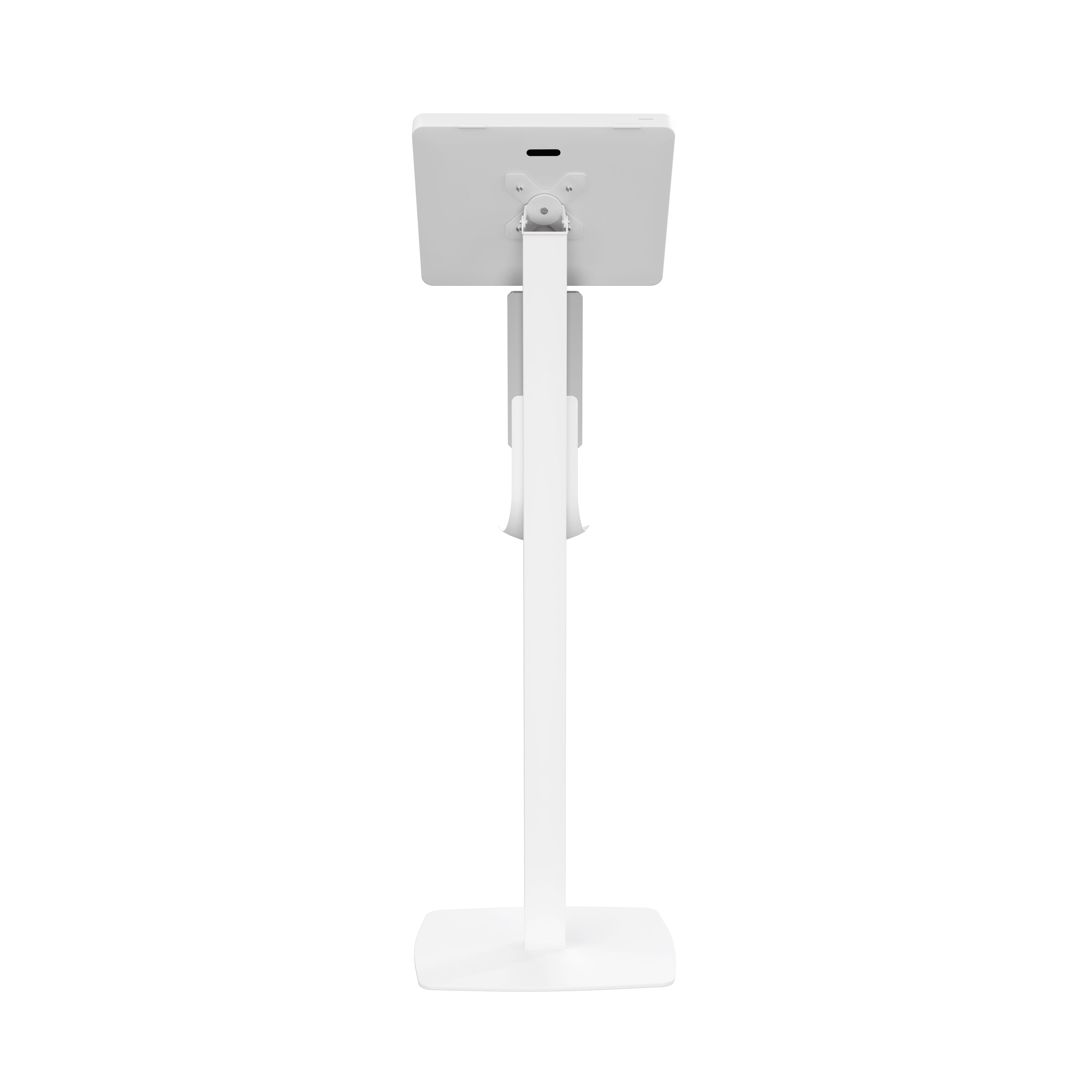 Premium Thin Profile Floor stand w/ Security Enclosure & Automatic Soap Dispenser for 11-inch iPad Air M2/ Pro M4 (2024) & more