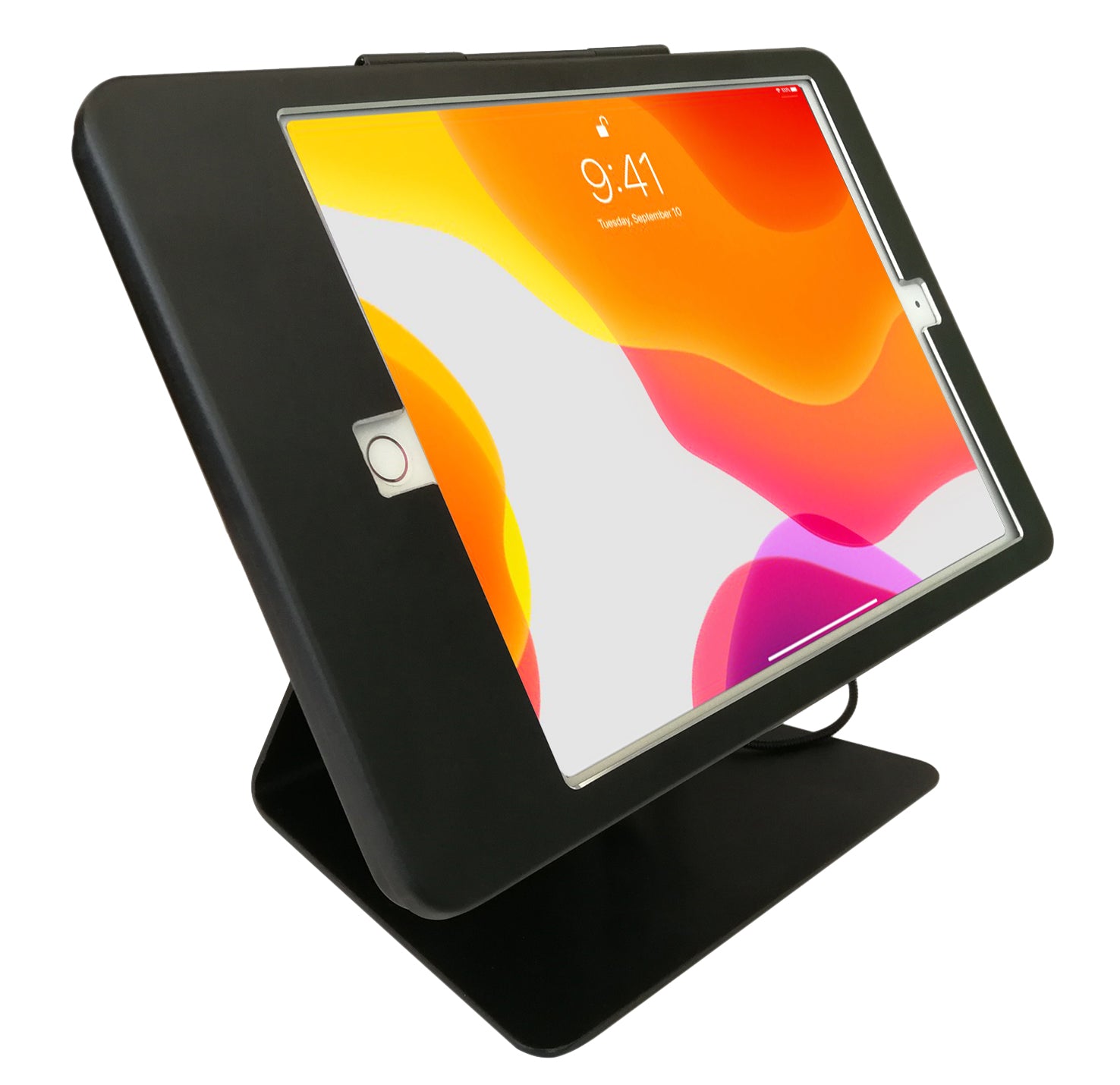 Desktop Anti-Theft Stand for iPad Air 3 (2019), iPad Pro 10.5 and 10.2-inch iPad (7th/ 8th/ 9th Gen) Black