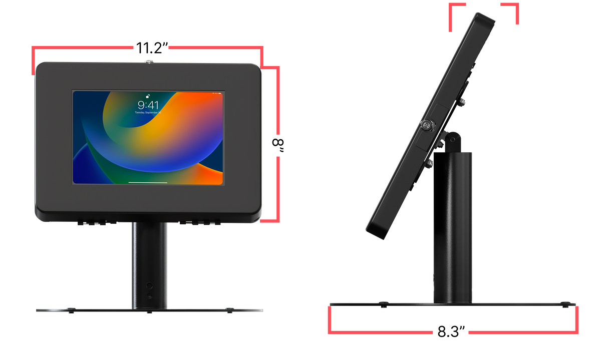 Hyperflex Security Tablet Kiosk Stand