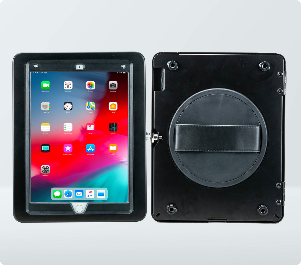 Handgrip Case for iPad with Security Enclosure Jacket