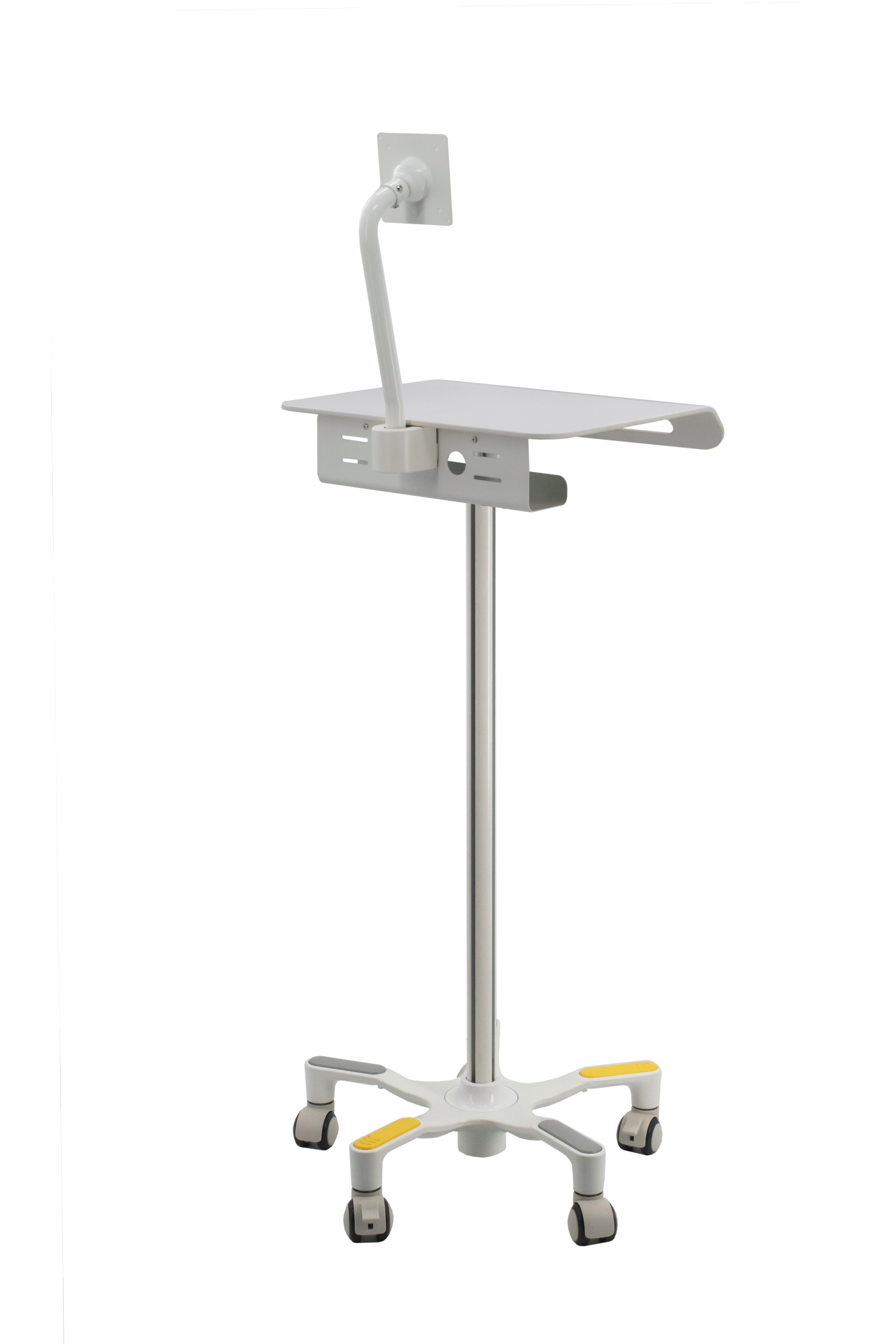 Medical Grade Anti-Microbial Floor Stand with VESA Compatibility