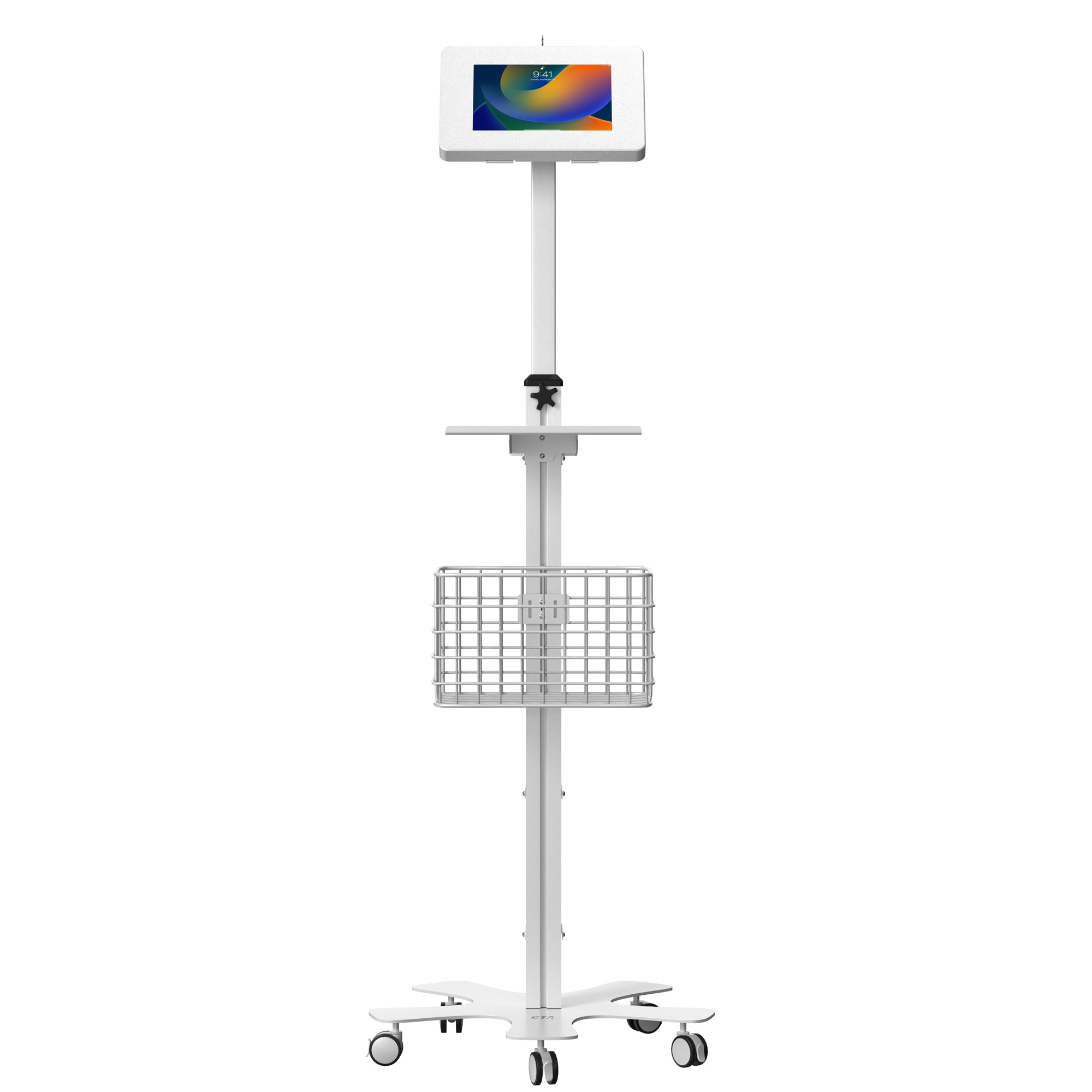 Medical Mobile Floor Stand with Small Paragon Enclosure