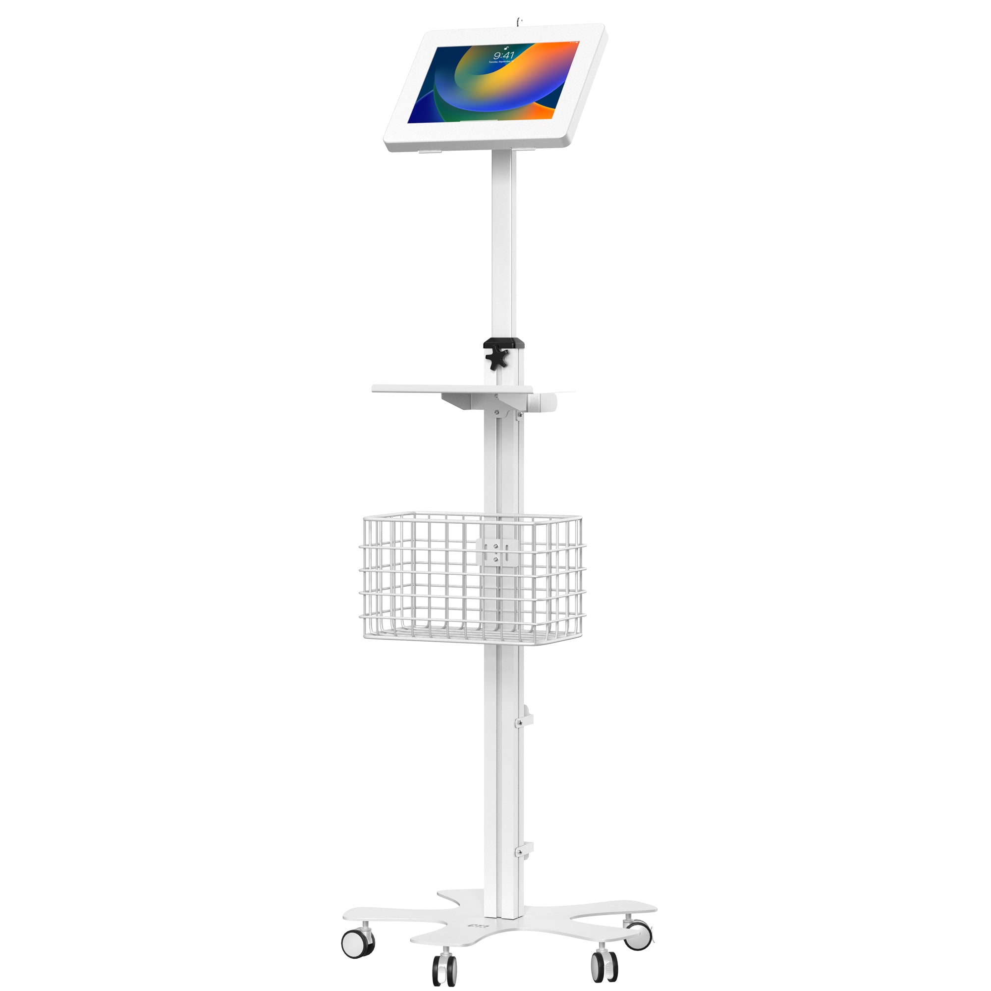 Medical Floor Stand with Enclosure