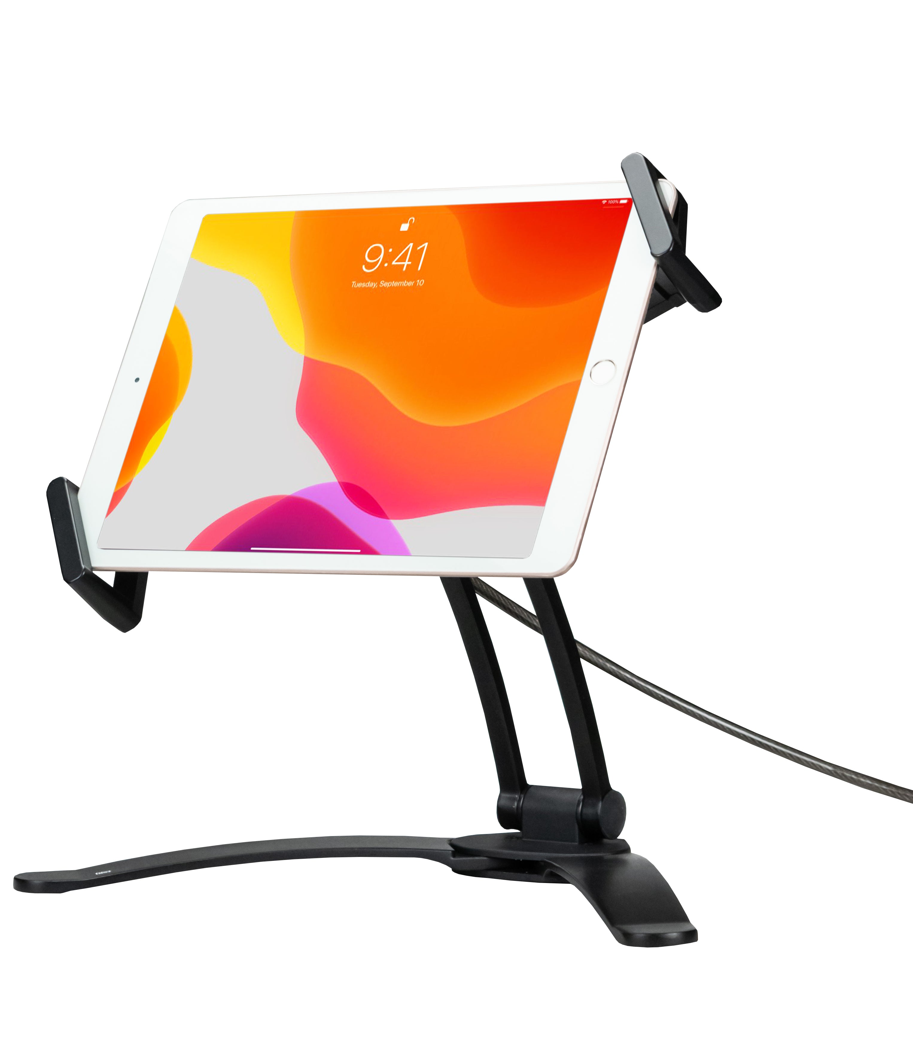 2-in-1 Security Multi-Flex Tablet Stand and Magnetic Wall Mount for 7 - 14 inch Tablets