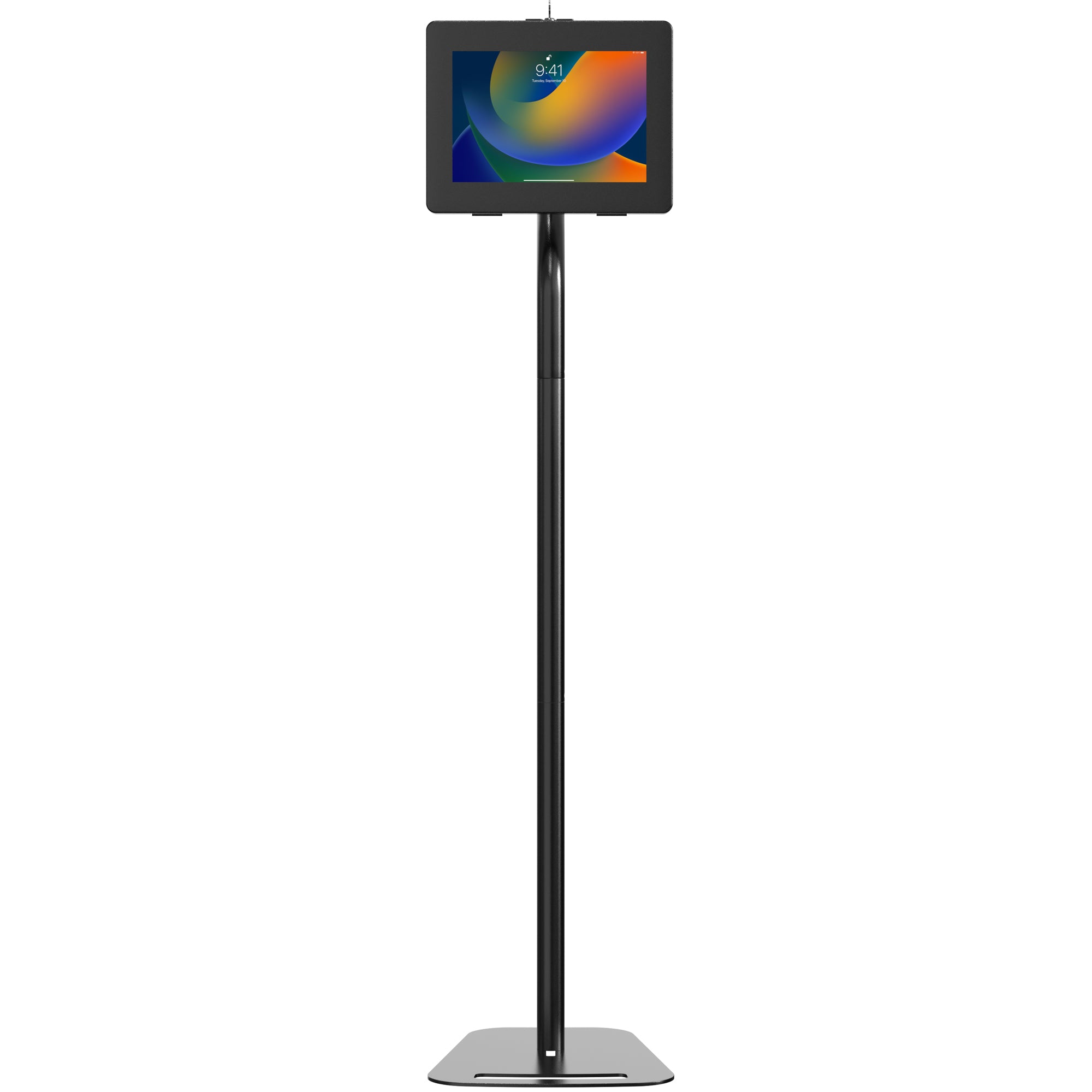 Premium Height-Adjustable Floor-to-Desk Security Kiosk