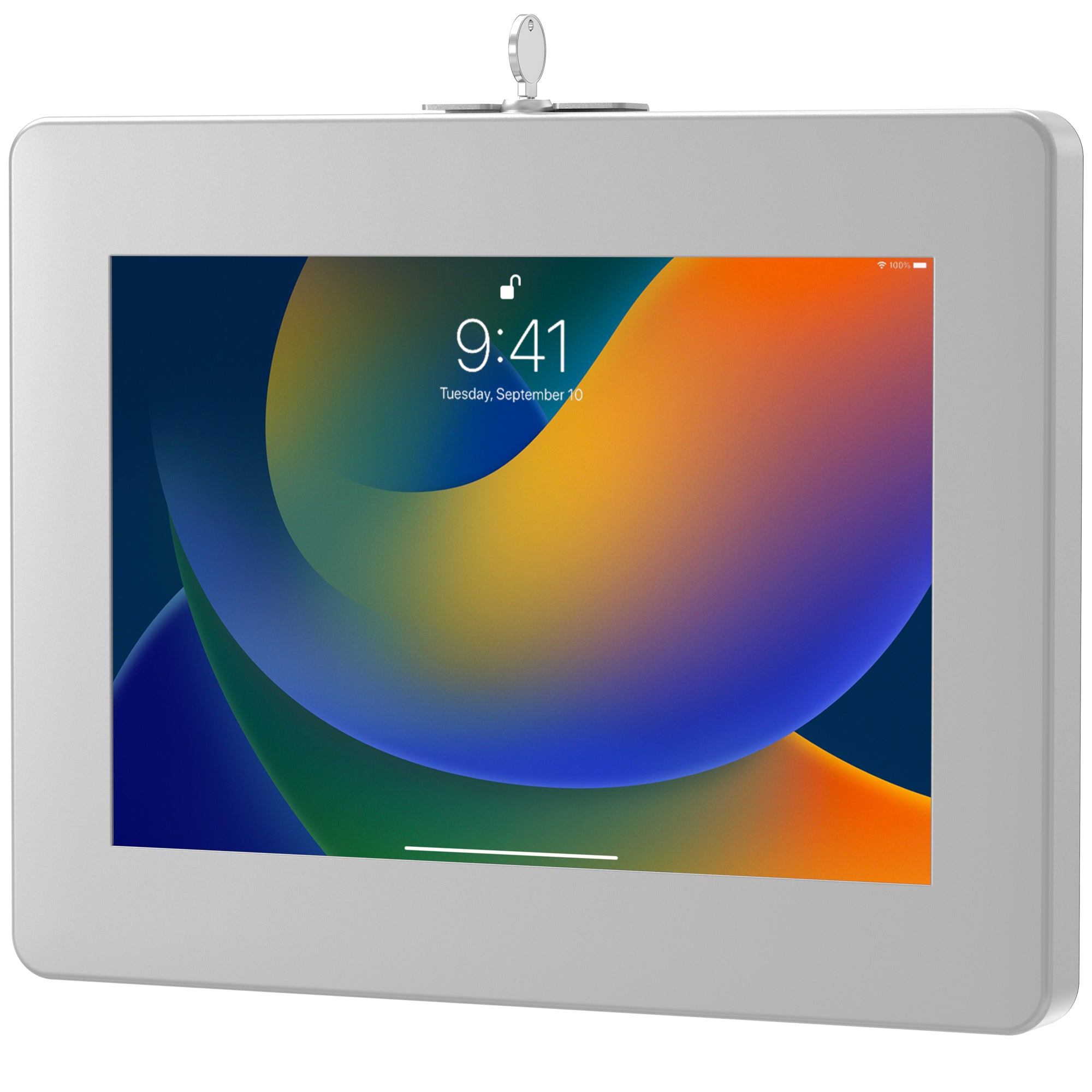 Premium Locking Wall Mount for 11-inch iPad Air M2/ Pro M4 (2024), 13-inch iPad Air M2/ Pro M4 (2024), iPad 10.2" (7th/ 8th/ 9th Gen.) & more