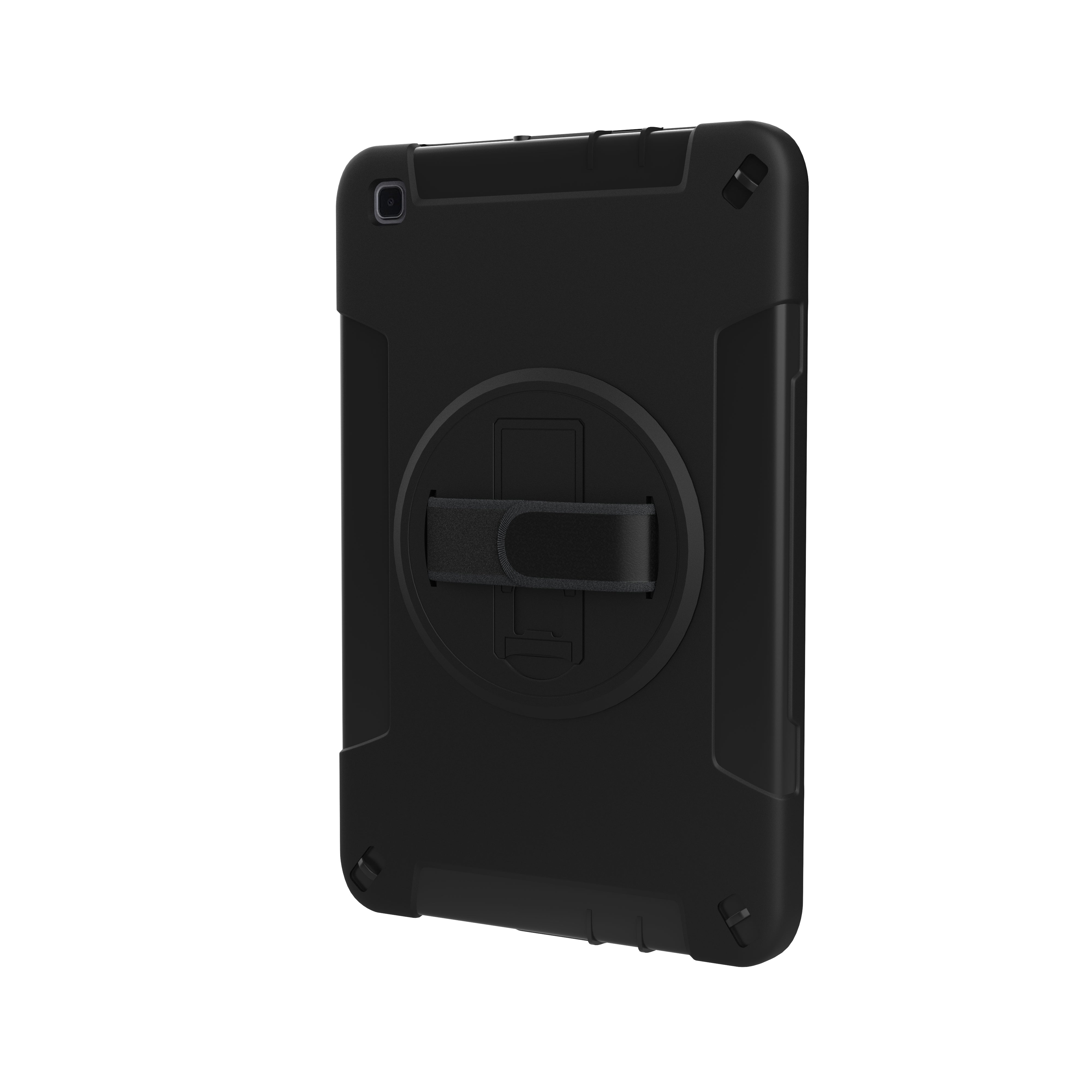 Protective Case with Built-in 360 Degree Rotatable Grip Kickstand &amp; Pen Slot for Samsung Galaxy Tab A7