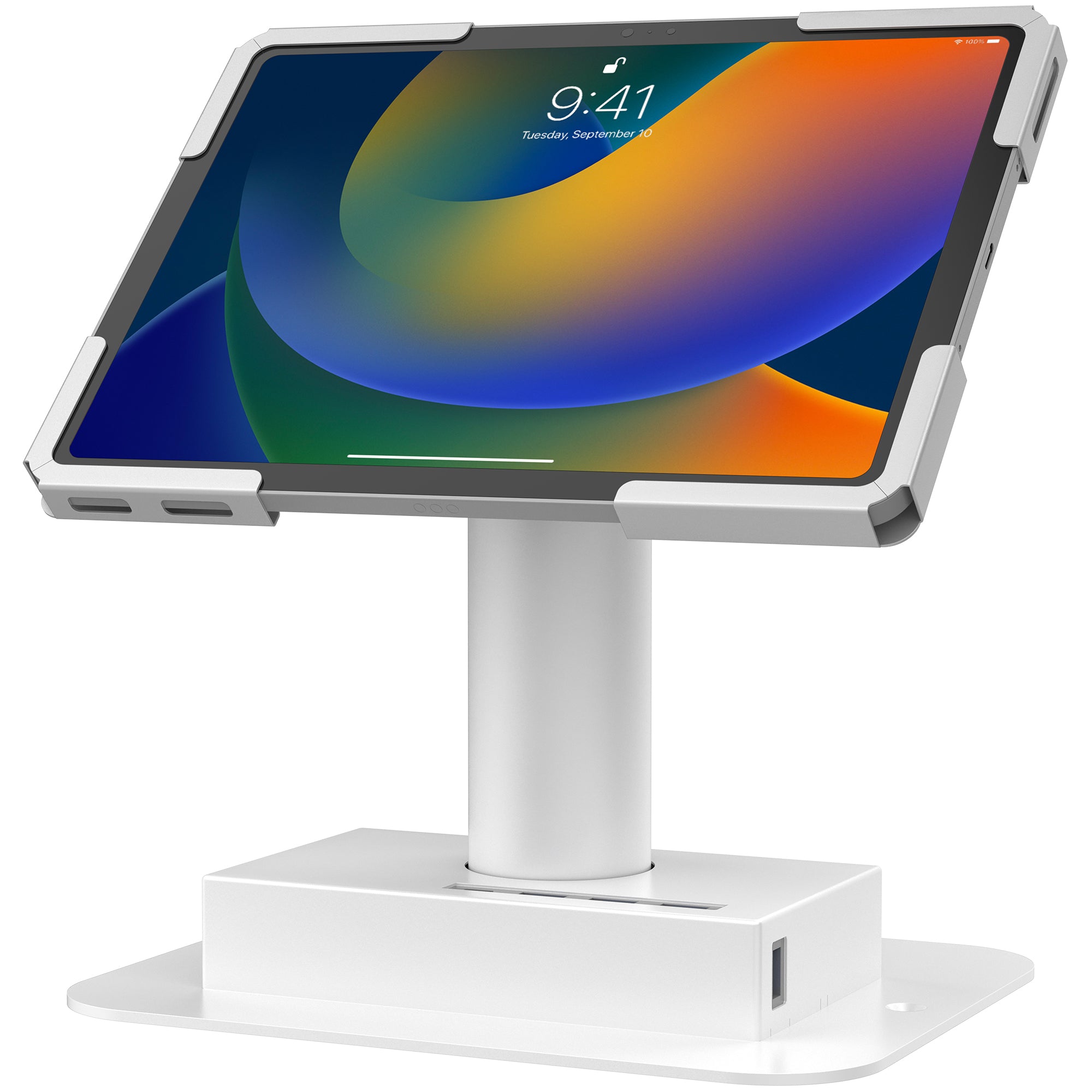 Quick Release Security Kiosk With 4 USB 3.0 Hubs for 11-inch iPad Air M2/ Pro M4 (2024) & more