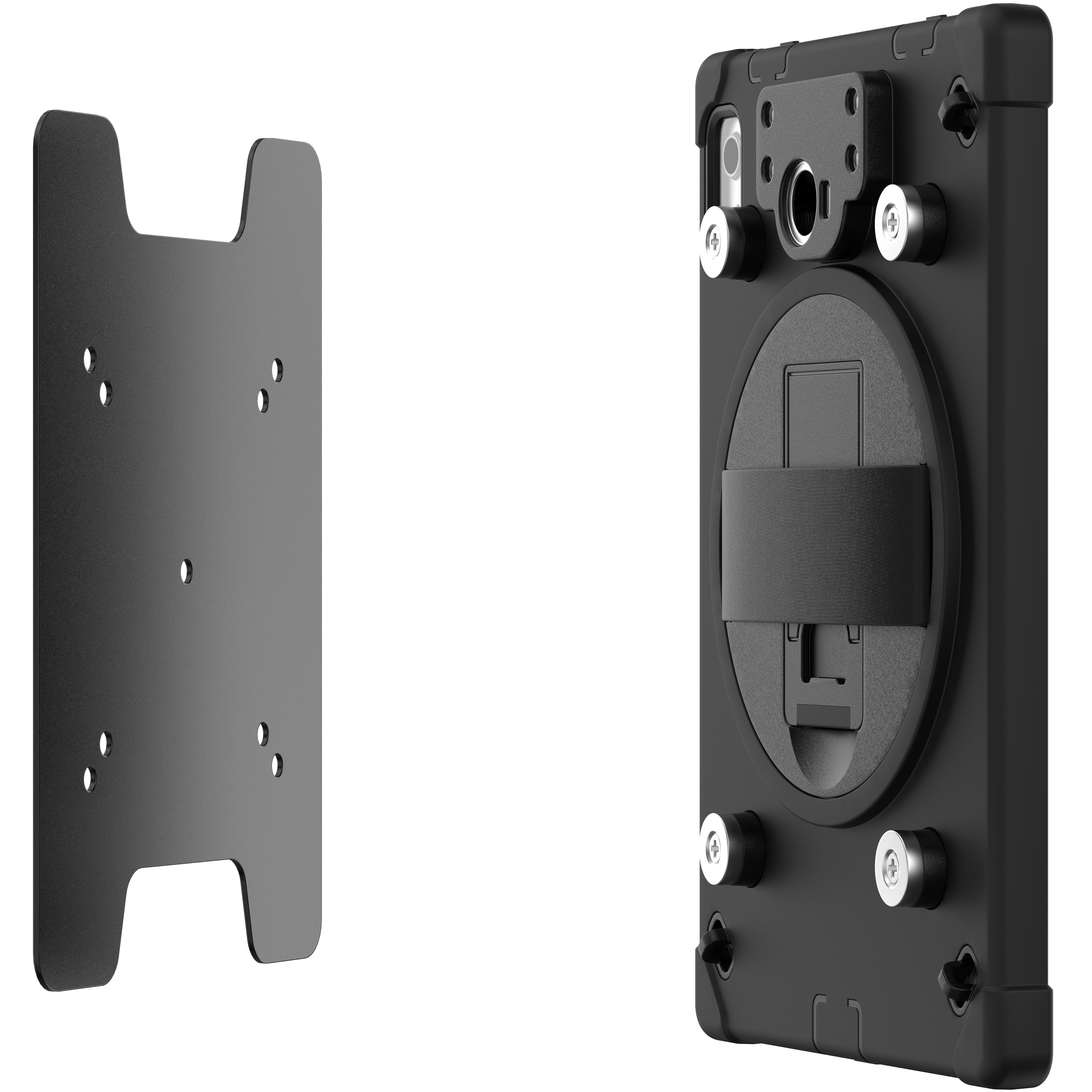 Magnetic Splash-Proof Case with Metal Mounting Plates