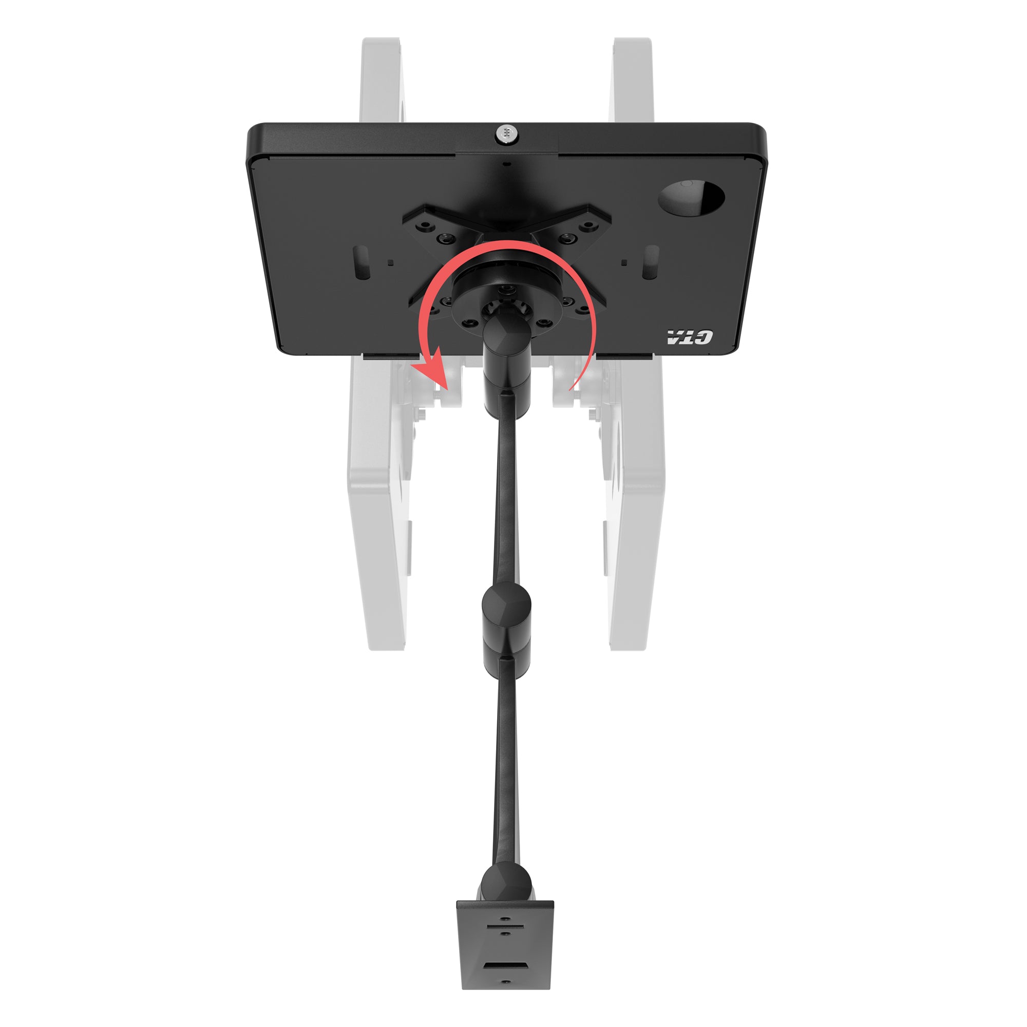 VESA Wall Mount Arm with Enclosure