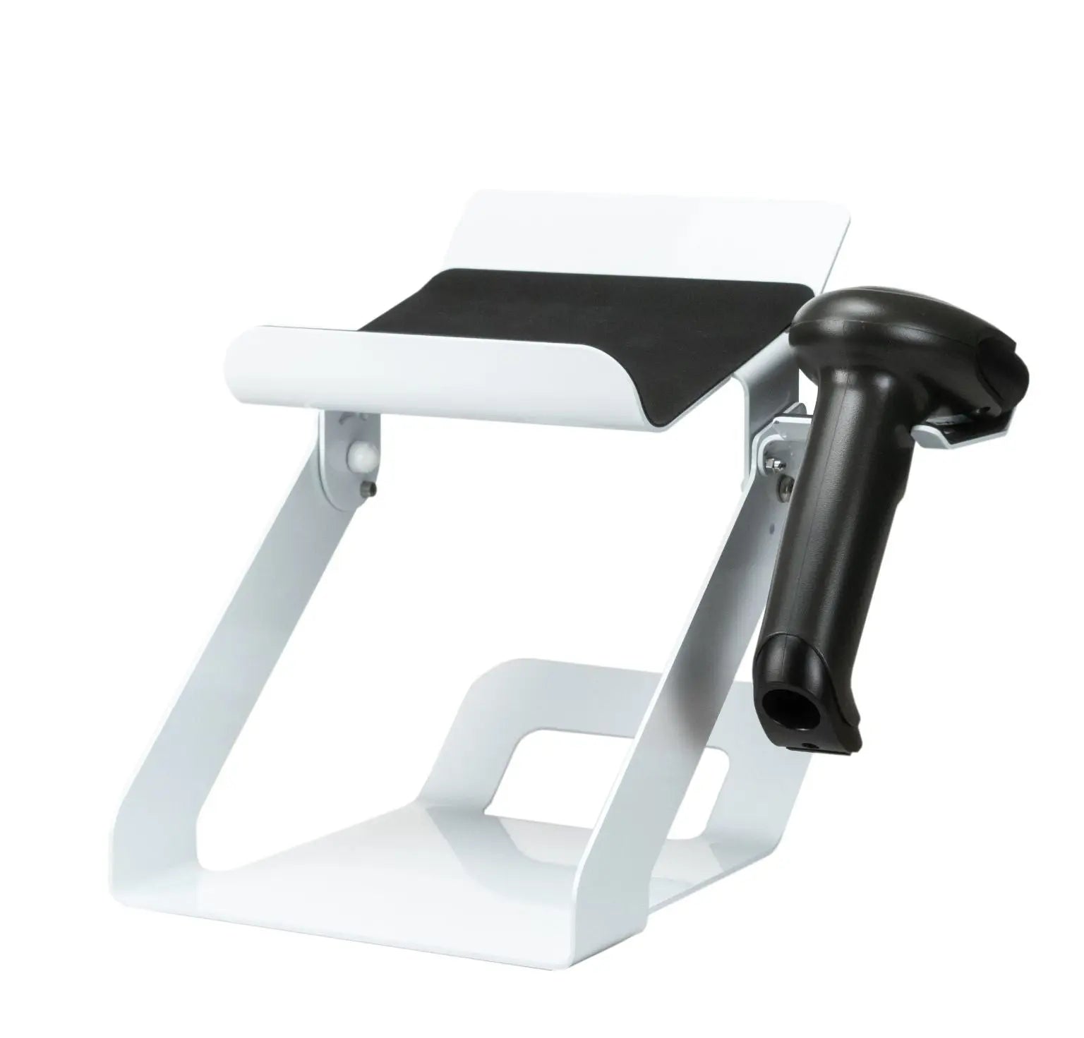 Point-of-Sale Printer Stand with Wireless Scanner Mount