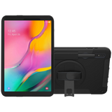Portable Tablet Case with Built-in 360 Degree Rotatable Grip Kickstand & Pen Slot