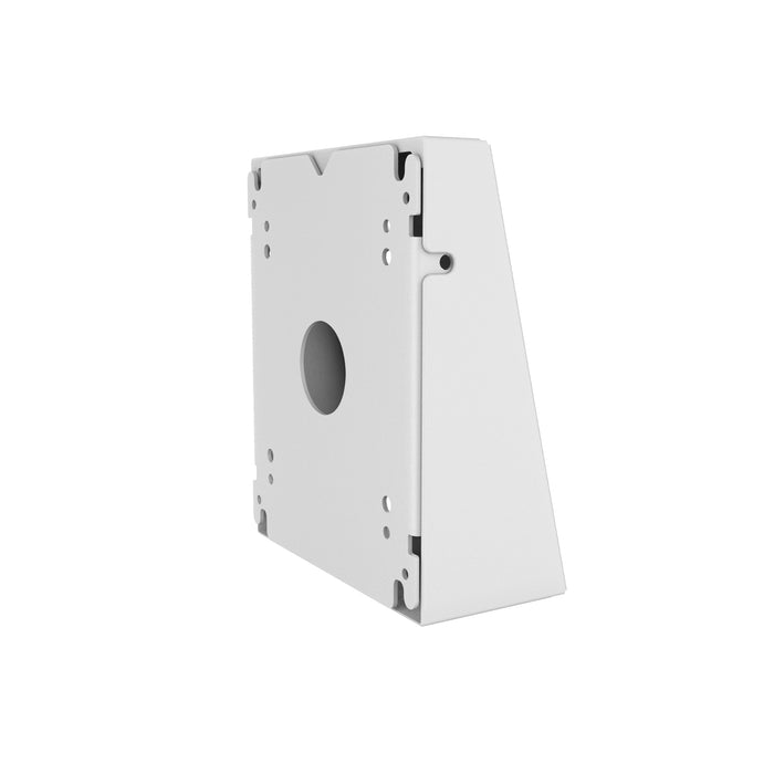 Premium Double VESA Wedge and Outlet / PoE Cover for Tablets (White) CTA DIGITAL