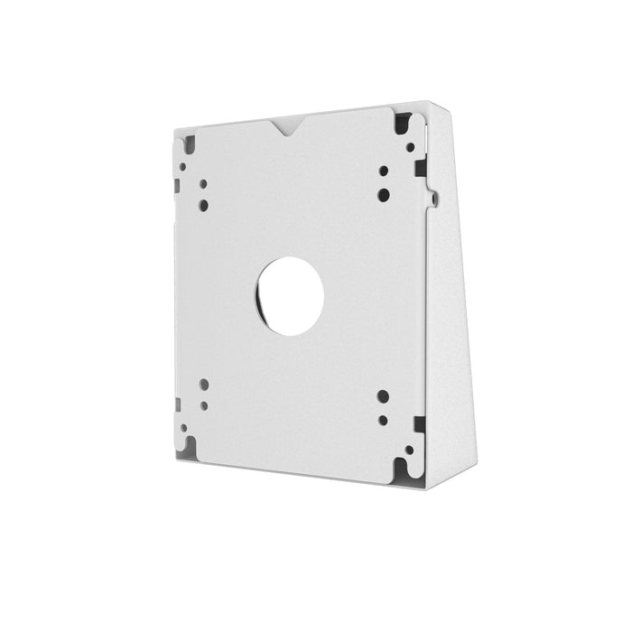 Premium Double VESA Wedge and Outlet / PoE Cover for Tablets (White) CTA DIGITAL