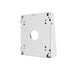 Premium Double VESA Wedge and Outlet / PoE Cover for Tablets (White) CTA DIGITAL
