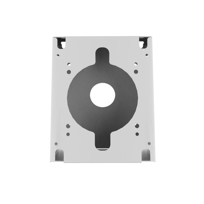 Premium Double VESA Wedge and Outlet / PoE Cover for Tablets (White) CTA DIGITAL