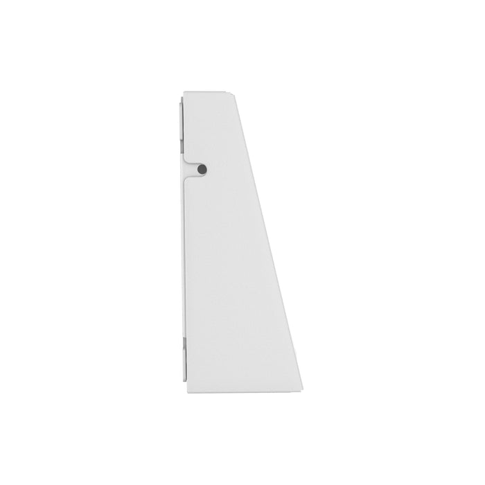 Premium Double VESA Wedge and Outlet / PoE Cover for Tablets (White) CTA DIGITAL