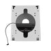 Premium Double VESA Wedge and Outlet / PoE Cover for Tablets (White) CTA DIGITAL
