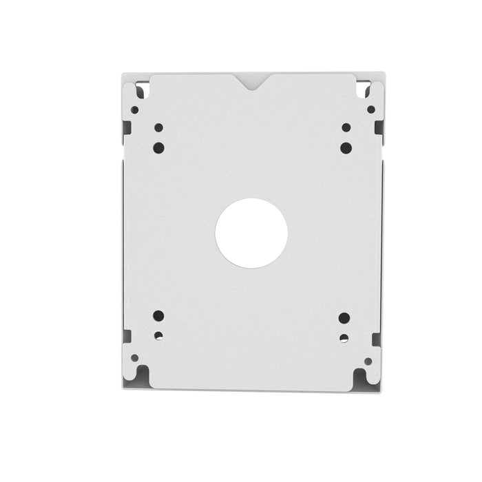 Premium Double VESA Wedge and Outlet / PoE Cover for Tablets (White) CTA DIGITAL