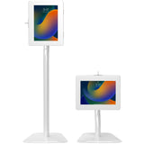 Premium Height-Adjustable Floor-to-Desk Security Kiosk