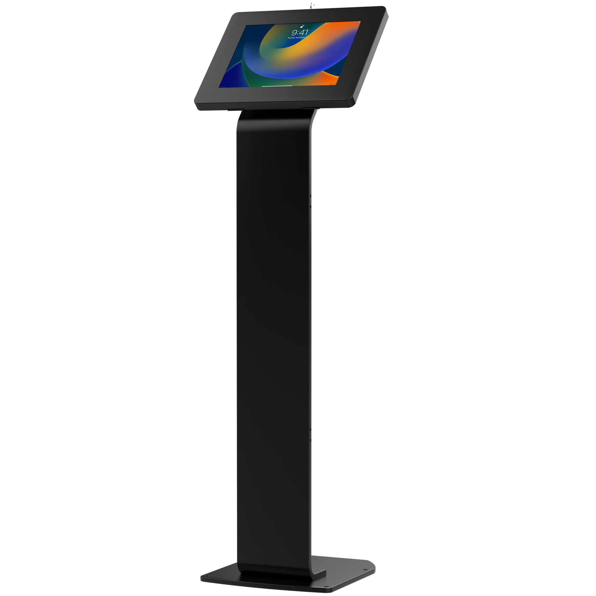Premium Locking Floor Stand Kiosk CTA
