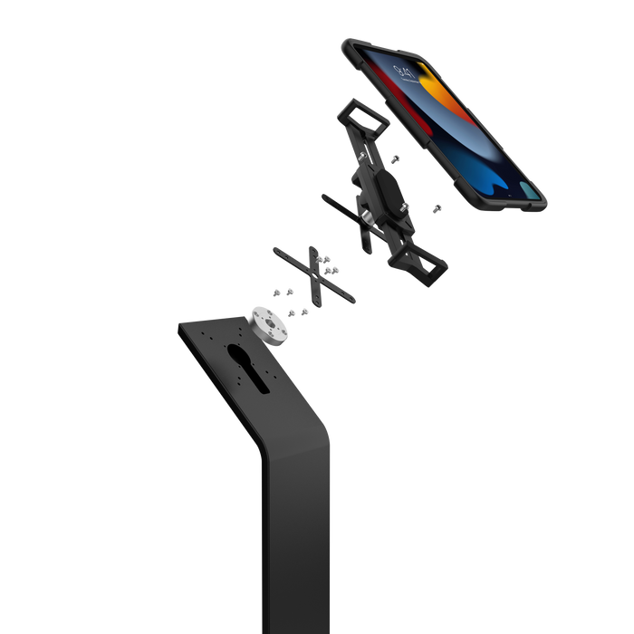 Premium Locking Floor Stand Kiosk (Universal) CTA DIGITAL