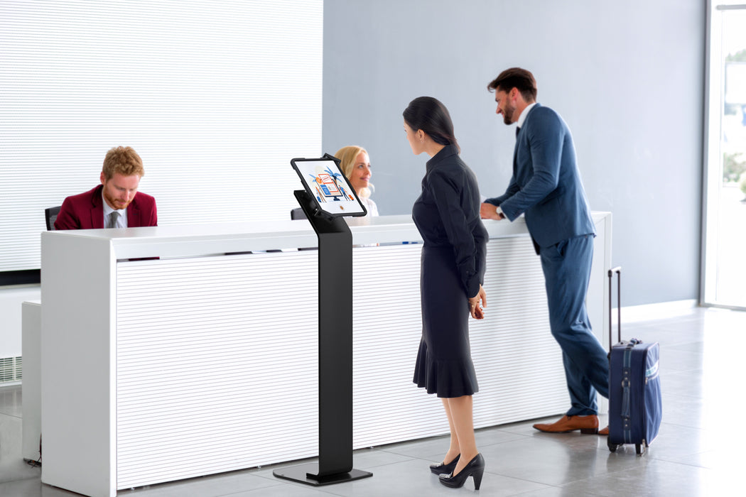 Premium Locking Floor Stand Kiosk (Universal) CTA DIGITAL