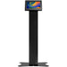 Premium Locking Floor Stand Kiosk w/ Security Enclosure, Storage & Printer Shelf Compartment CTA DIGITAL