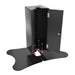 Premium Locking Floor Stand Kiosk w/ Security Enclosure, Storage & Printer Shelf Compartment CTA DIGITAL