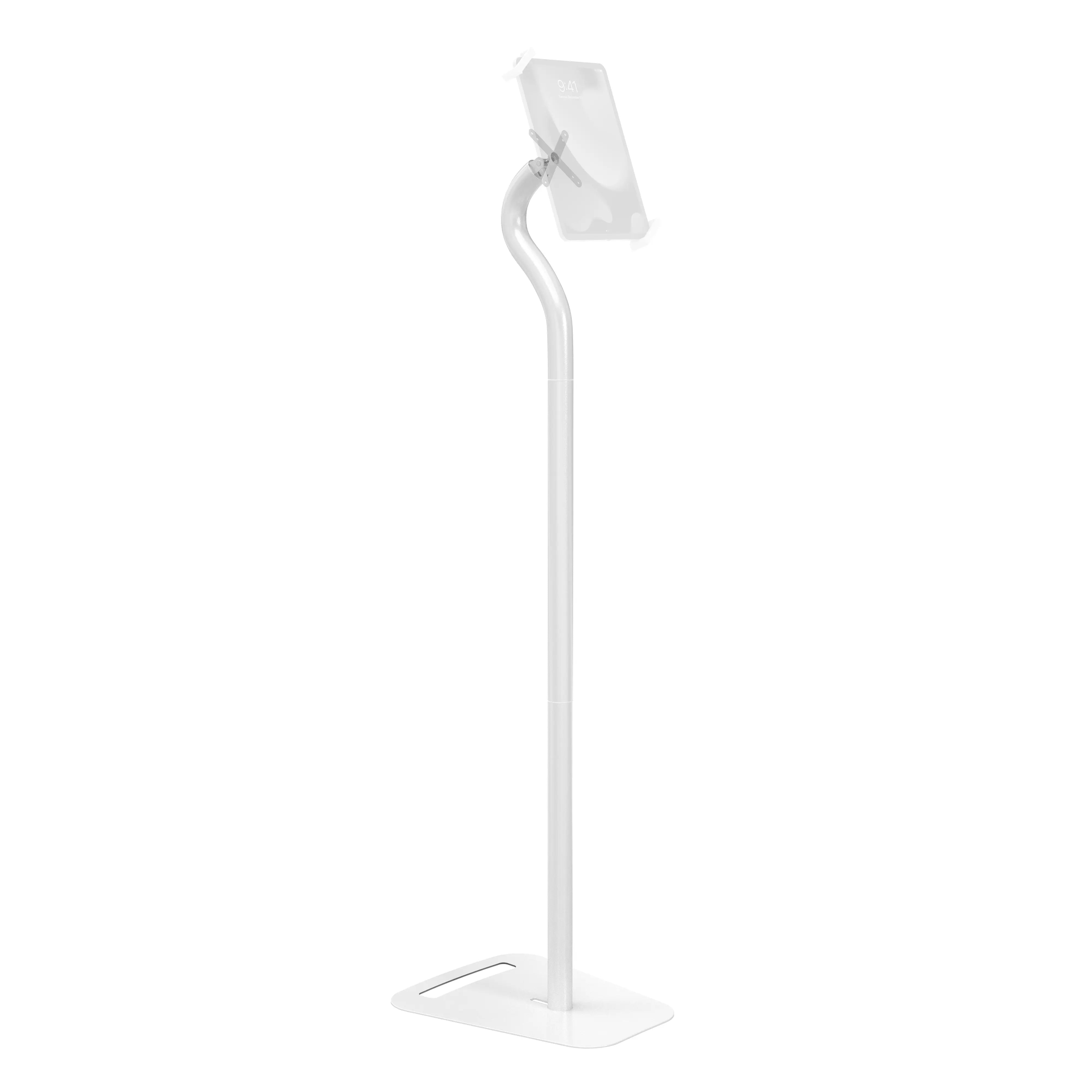 Premium Security Swan Neck Floor Stand with VESA Plate