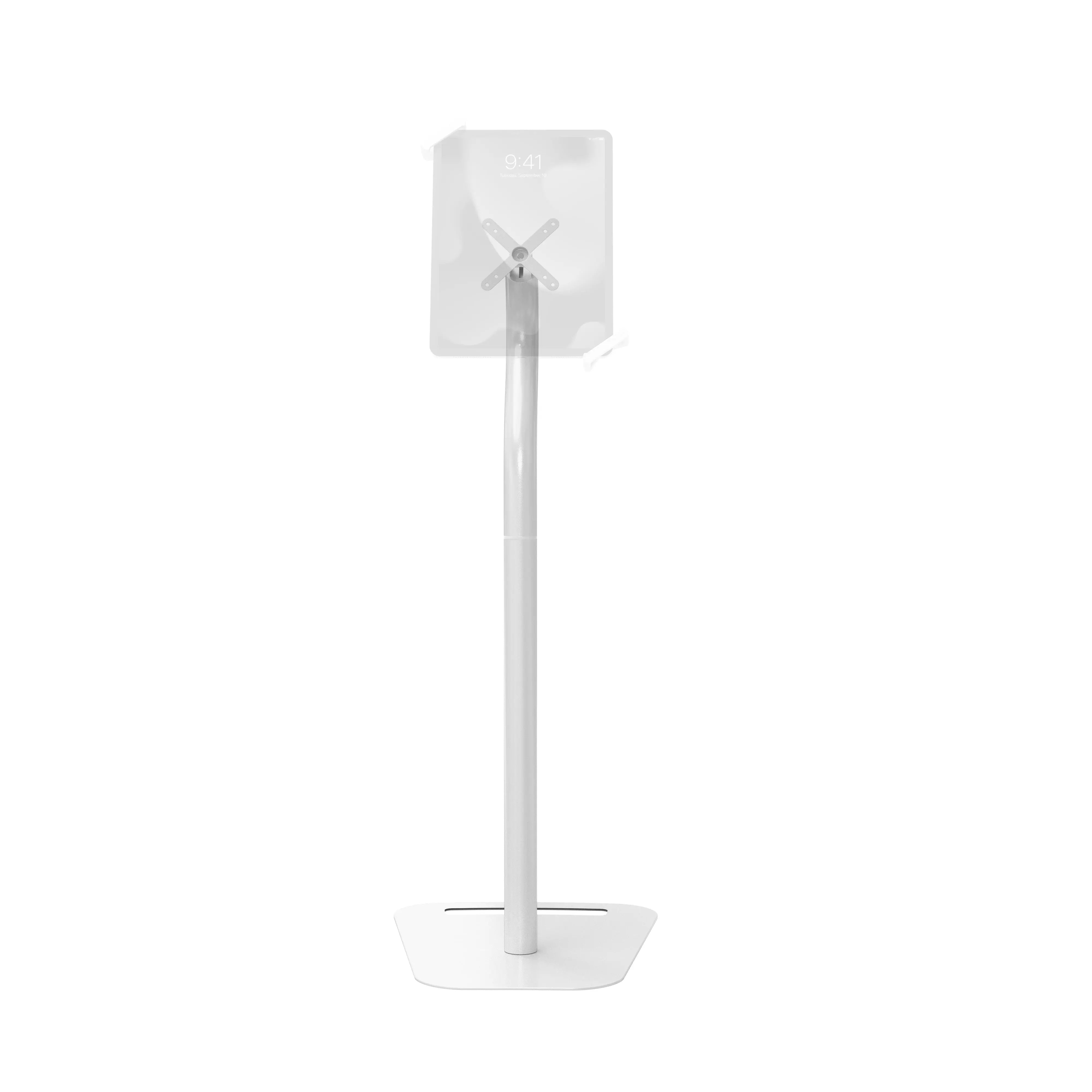 Premium Security Swan Neck Floor Stand with VESA Plate