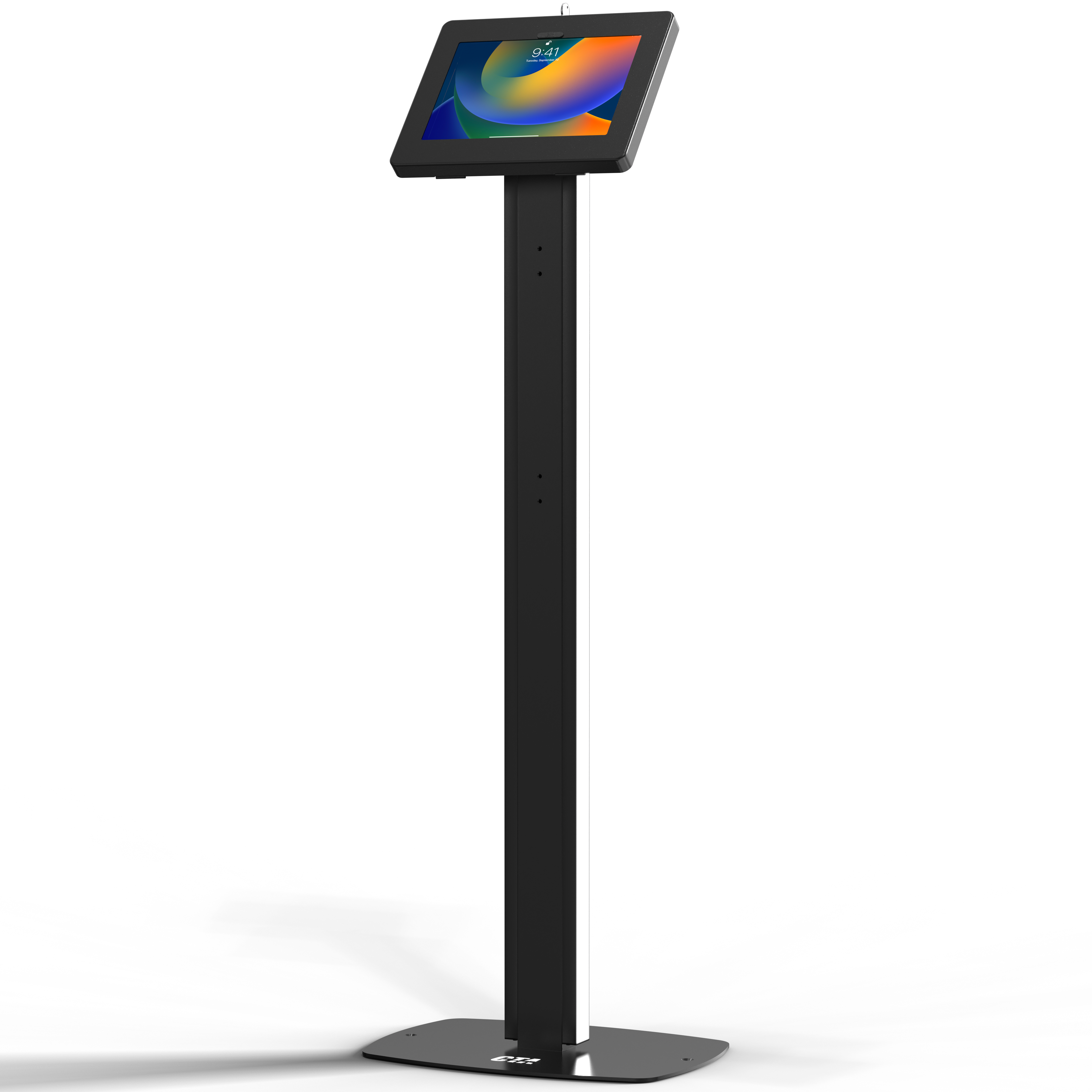 Premium Thin Floor Stand w/ LED Light Add-On CTA DIGITAL