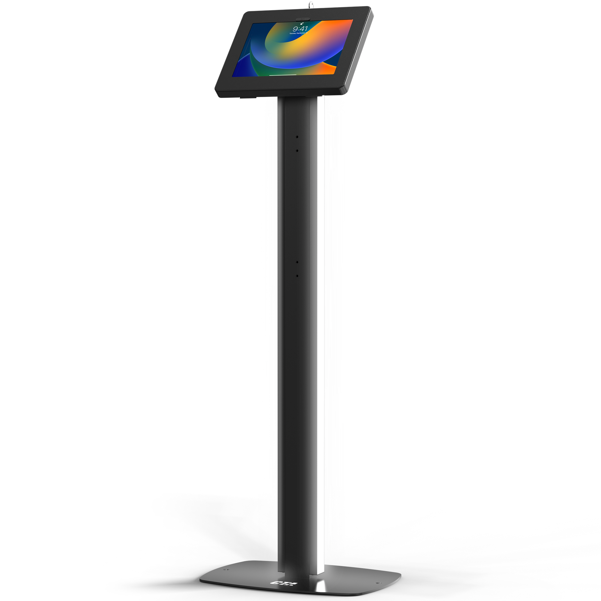 Premium Thin Floor Stand w/ LED Light Add-On CTA DIGITAL