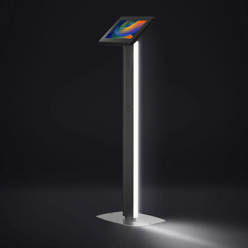 Premium Thin Floor Stand w/ LED Light Add-On CTA DIGITAL