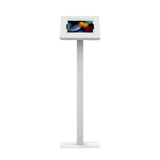 Premium Thin Profile Floor Stand w/ Large Universal Security Enclosure CTA DIGITAL