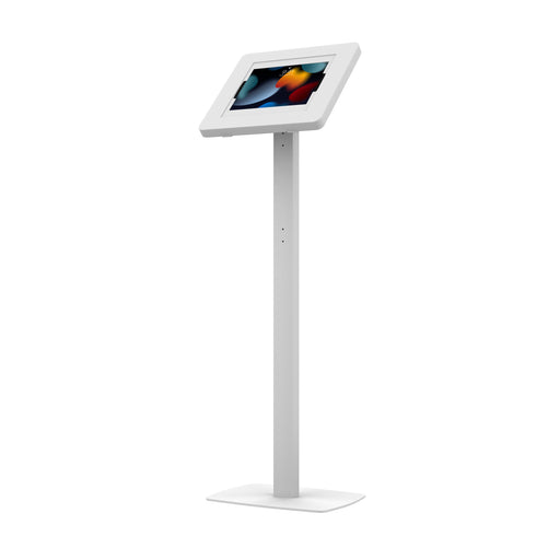Premium Thin Profile Floor Stand w/ Large Universal Security Enclosure CTA DIGITAL