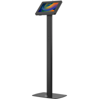 Premium Thin Profile Floor stand with Security Enclosure - CTA DIGITAL