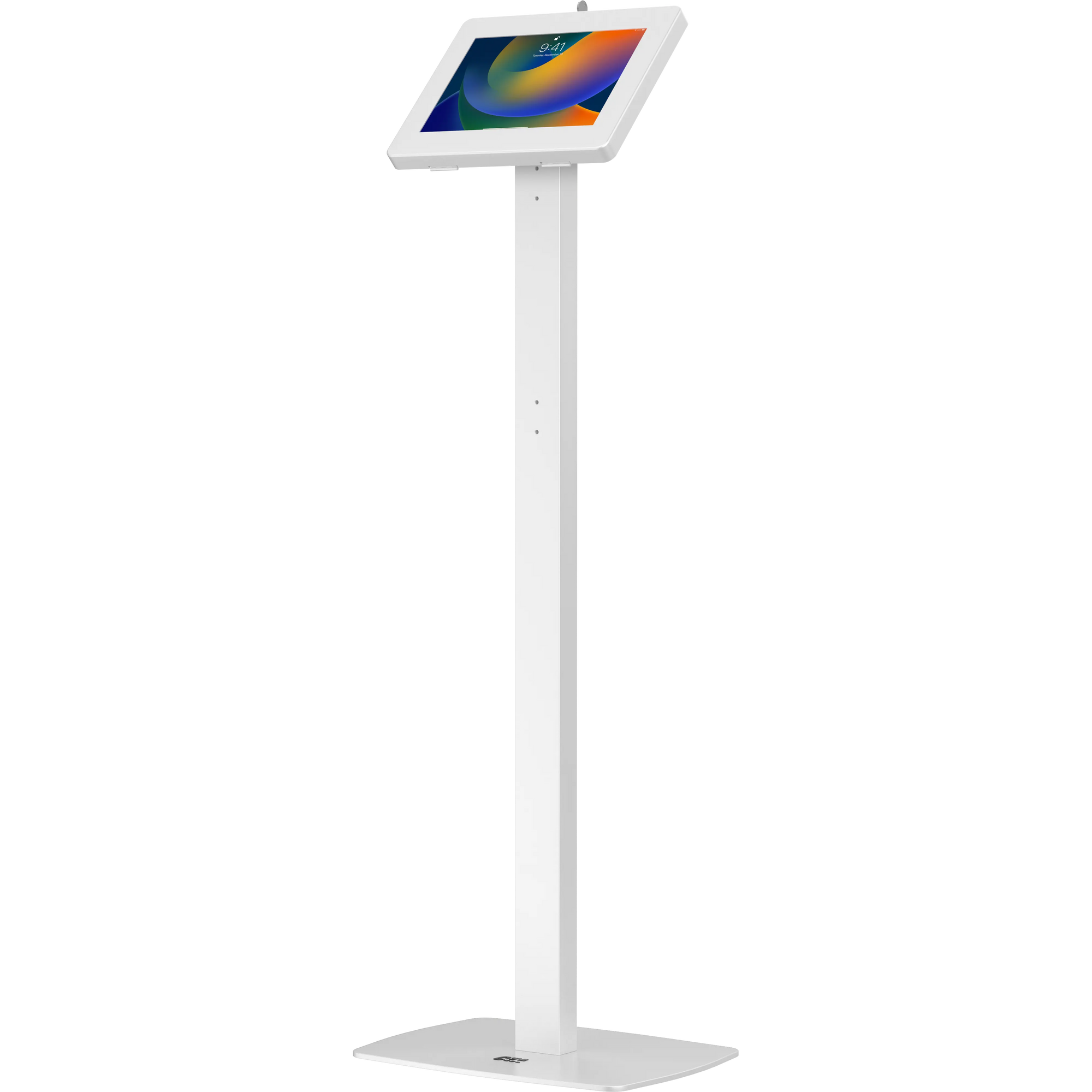 Premium Thin Profile Floor stand with Security Enclosure - CTA DIGITAL